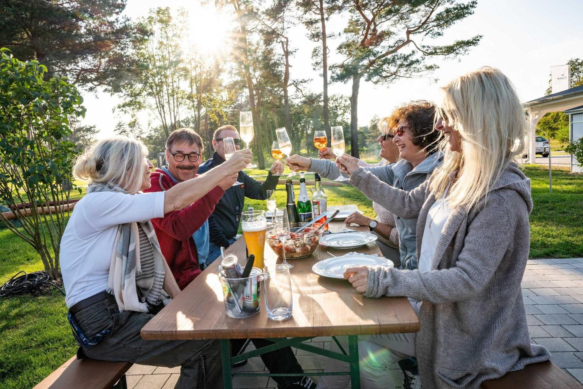 Terrassenwohnung "Inselhain" - Oase Am Haff Garz  Eksteriør billede