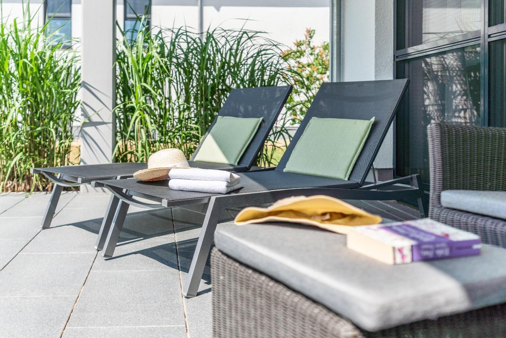 Terrassenwohnung "Inselhain" - Oase Am Haff Garz  Eksteriør billede